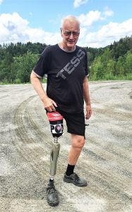 Reportasje med Villy Andresen