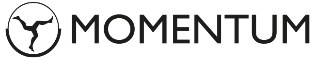 logotyp sort momentum ny
